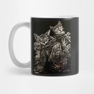 Three Meows Mug